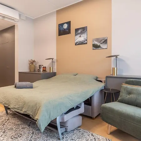 Center!ac,free Parking,terasse بارنو