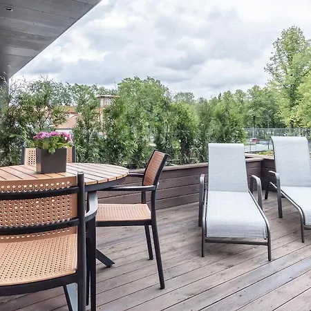 Center!ac,free Parking,terasse Pärnu