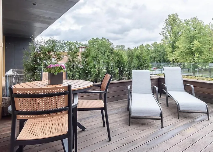 Center!ac,free Parking,terasse Pärnu